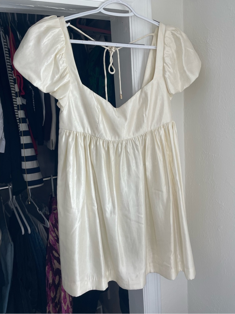 NWT Free People Vita Cream Party Dress
